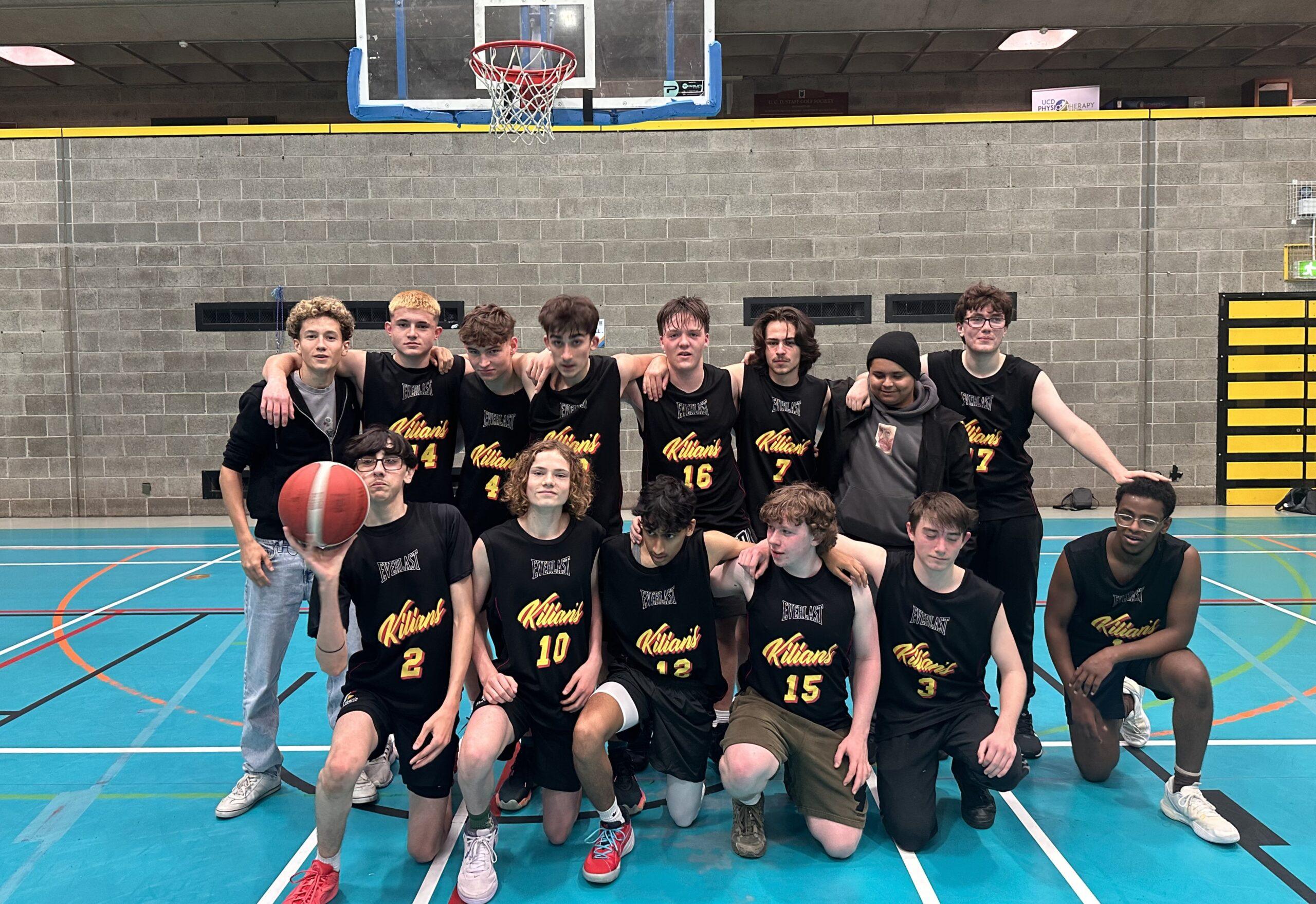 St. Kilian's U16 Boys Basketball Team make Semi Final St. Kilian's