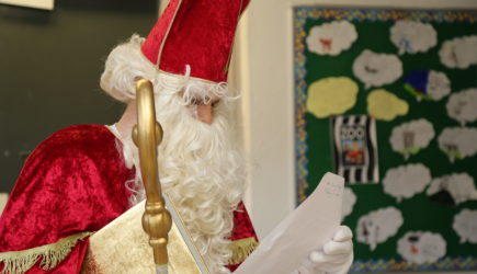 Sankt Nikolaus besucht St. Kilian’s