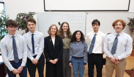 German debate between St. Kilian’s and Wesley College Dublin