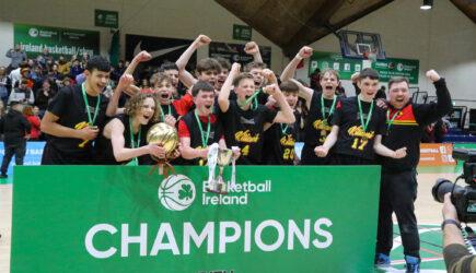 St. Kilian’s U16 Boys win the Basketball All-Ireland Cup ‘C’ Final