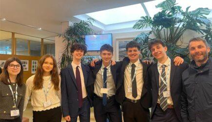 Members of the combined St. Kilian’s and LFI MUN & EU Club attend Wesley College Model United Nations Conference 2025 (WCDMUN)