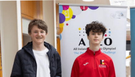 Michael crowned Senior Champion and Jacob is Junior Champion at the All-Ireland Linguistics Olympiad (AILO) 2025